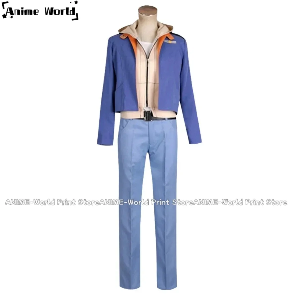 

《Custom Size》Anime Gundam Unicorn Banagher Links Cosplay Costume Halloween