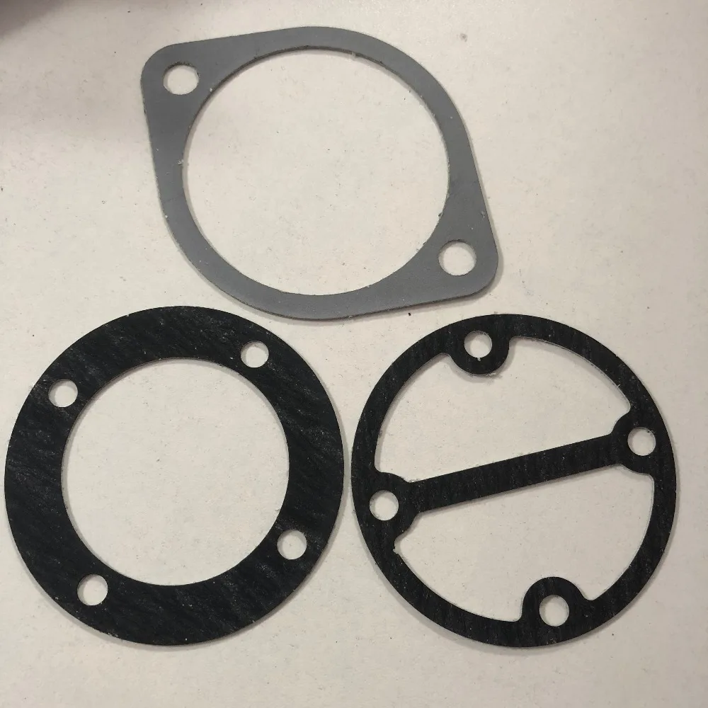 

3 in 1 Air Compressor Cylinder Head Base Valve Plate Gaskets Washers grey black or gray (color randomly)