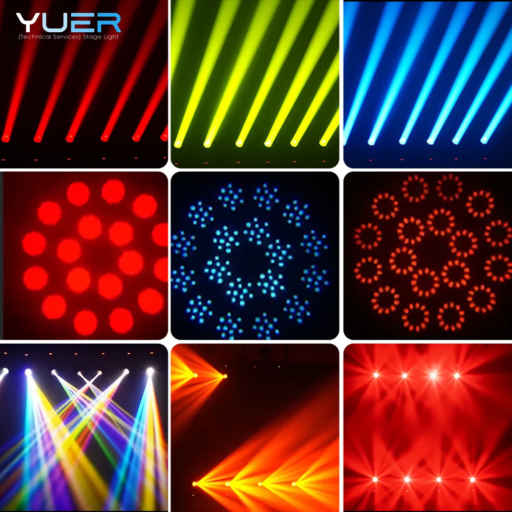 

Светодиодный прожектор 200W с эффектом радуги, 18 призм, 12 гобо, DMX512 для DJ, дискотек, свадеб, баров, ночных клубов, сценического освещения.