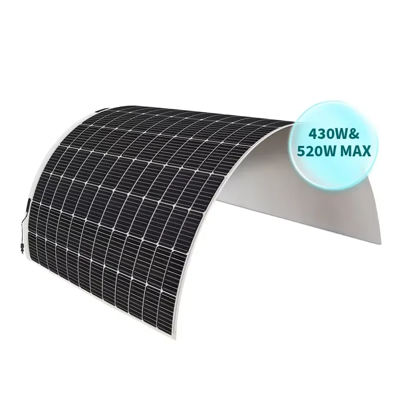 SUNSUN SS-S200WP Low Enhanced 430W Flexible Solar Panel Thin Light Body Strong Adaptability Complex Weather Europe Oceania