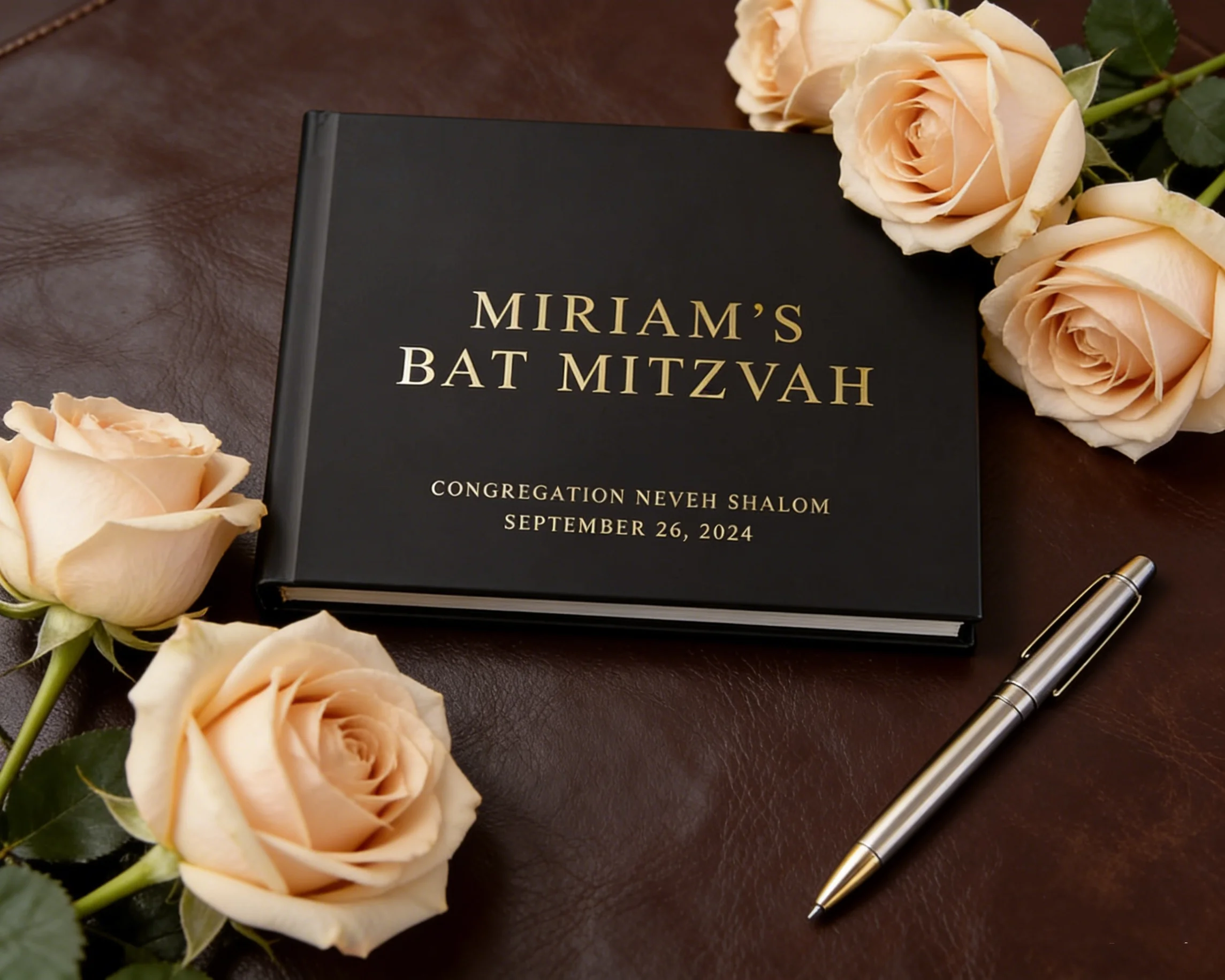 

Future Mrs Bridal Shower Guest Book | White Gold Photo Album | Custom Wedding Shower Gift for Bride