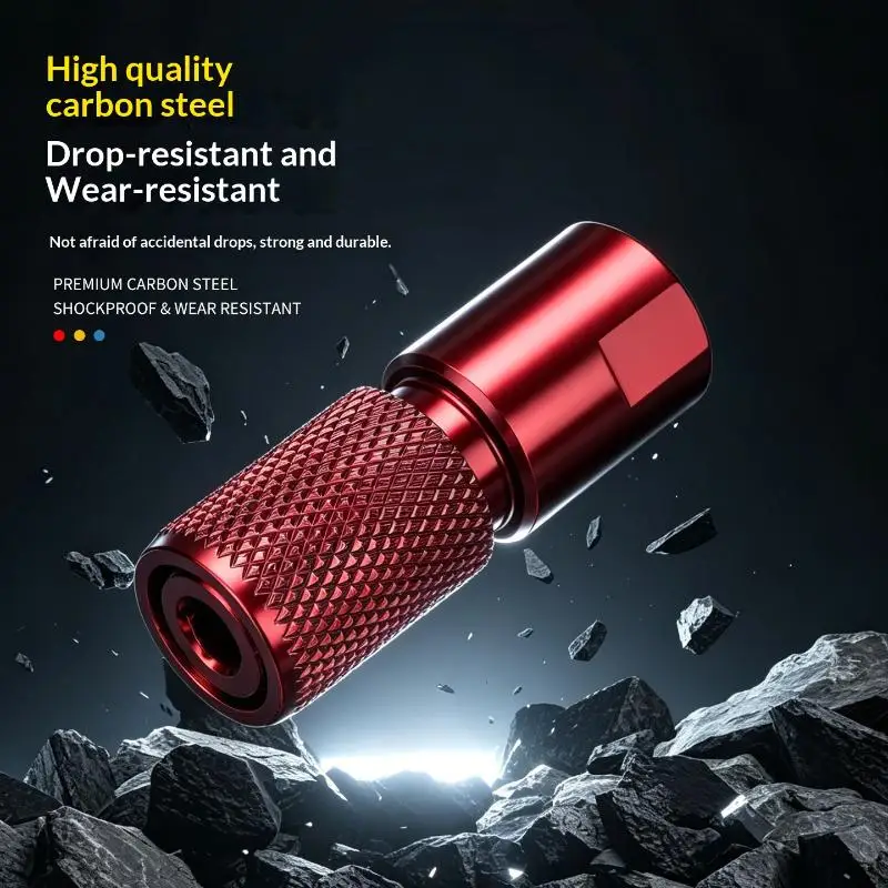 1 Set Fast Adapter For Electric Drill & Screwdriver 1/4 Inch Hex Extension Rod With Quick Release Auto Lock