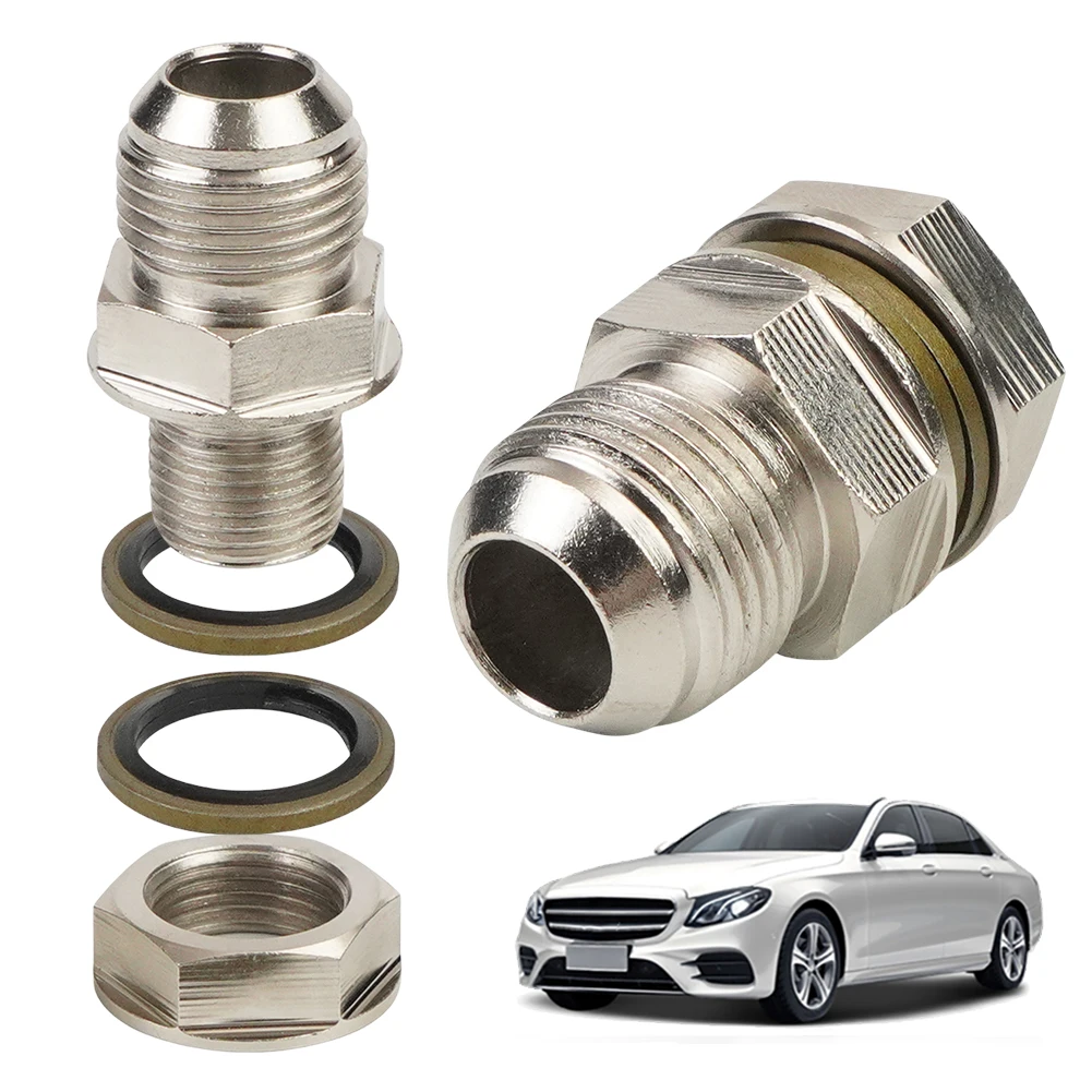 10AN To M18x1.5mm Turbo Oil Pan/Oil Return Drain Plug Adapter 315-04301-010 Oil Sump Return Drain Adapter Bung Fitting