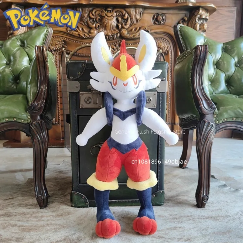 50/70cm 빅 사이즈 Cinder Ace 포켓몬 애니메이션 봉제 인형 룸 장식 플러시 베개 장식품 어린이 휴일 선물