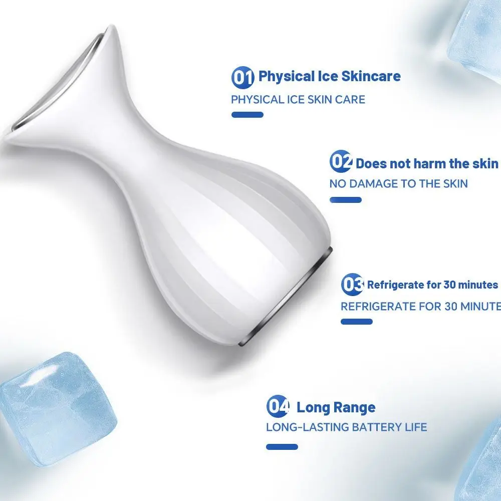 Double Side Facial Cooling Massager Eye Pouch Remover Repair Edema Face Ice Cooler Deep Tissue Ice Therapy