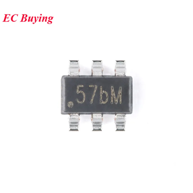 10/5pcs TP4057 SOT-23-6 SOT23 500mA Battery Power Management Chip IC Controller New Original