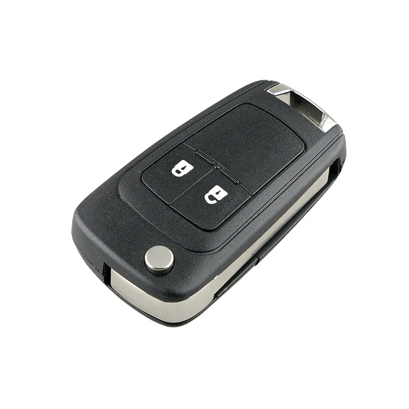 For Opel/ Vauxhall Adam Astra J Insignia Mokka Zafira C Corsa D 2Buttons Folding Car Key Shell Flip Key Fob Case Accessories