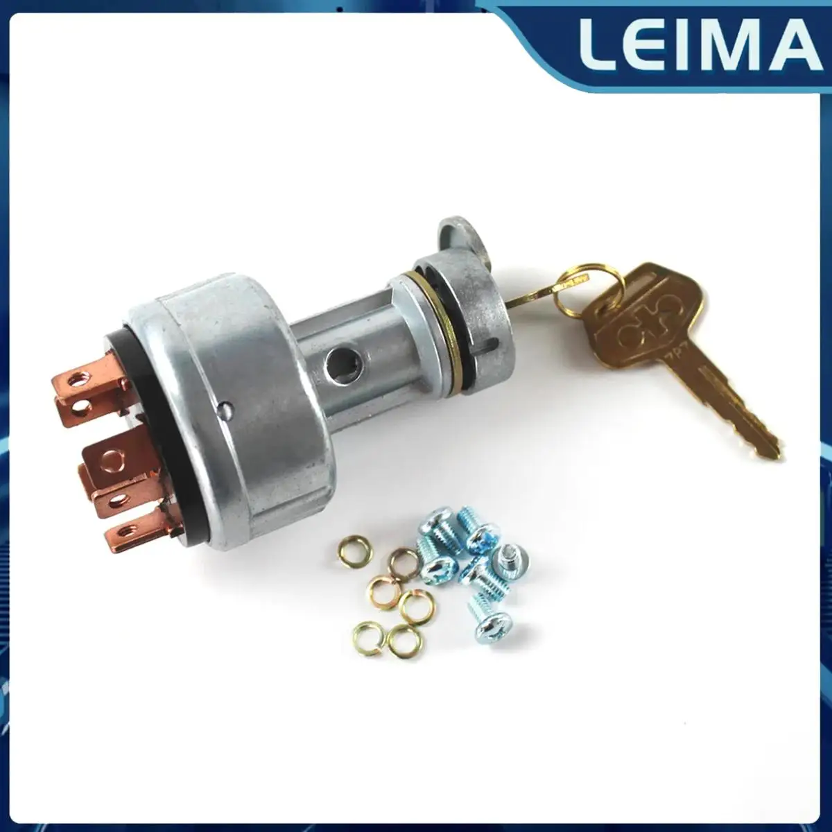 08086-10000 08086-00000 20Y-06-24680 Ignition Switch Key for Komatsu PC200-1 PC200-2 PC200-3 PC200-5 D20A-5 D20A-6 D20A-7 D20S-5
