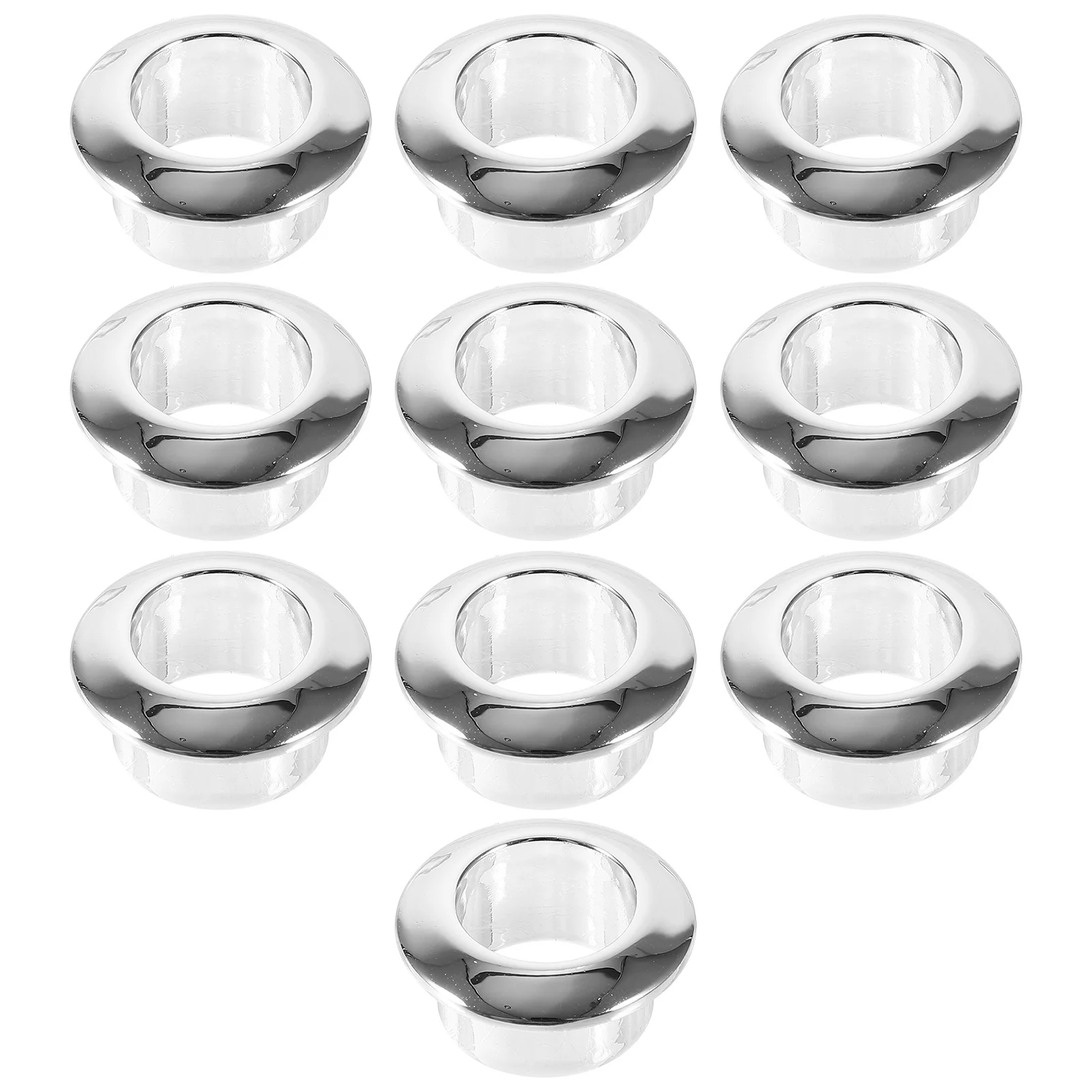 

10Pcs Cord Grommets Wire Organizers Durable Lightweight for Office and Home Furniture Desk Grommets Cable Grommet