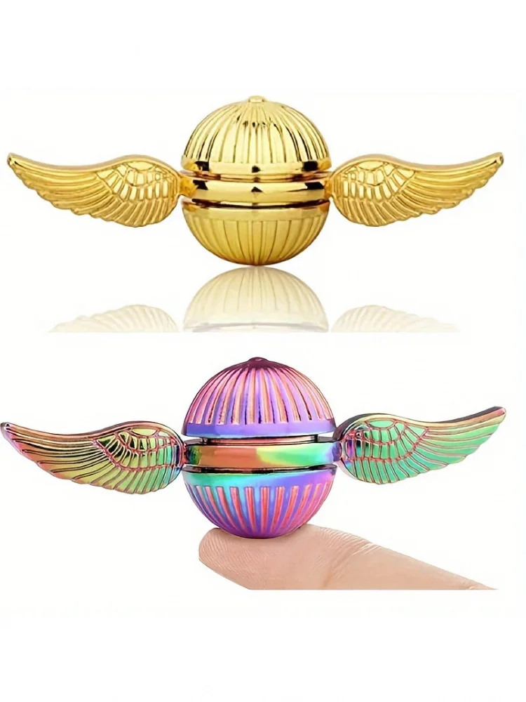 Spinner magique Fidget avec motifs de lumière hypnotique, outil de soulagement du stress et de mise au point pour tous âges, idée cadeau de Noël d'Halloween cool