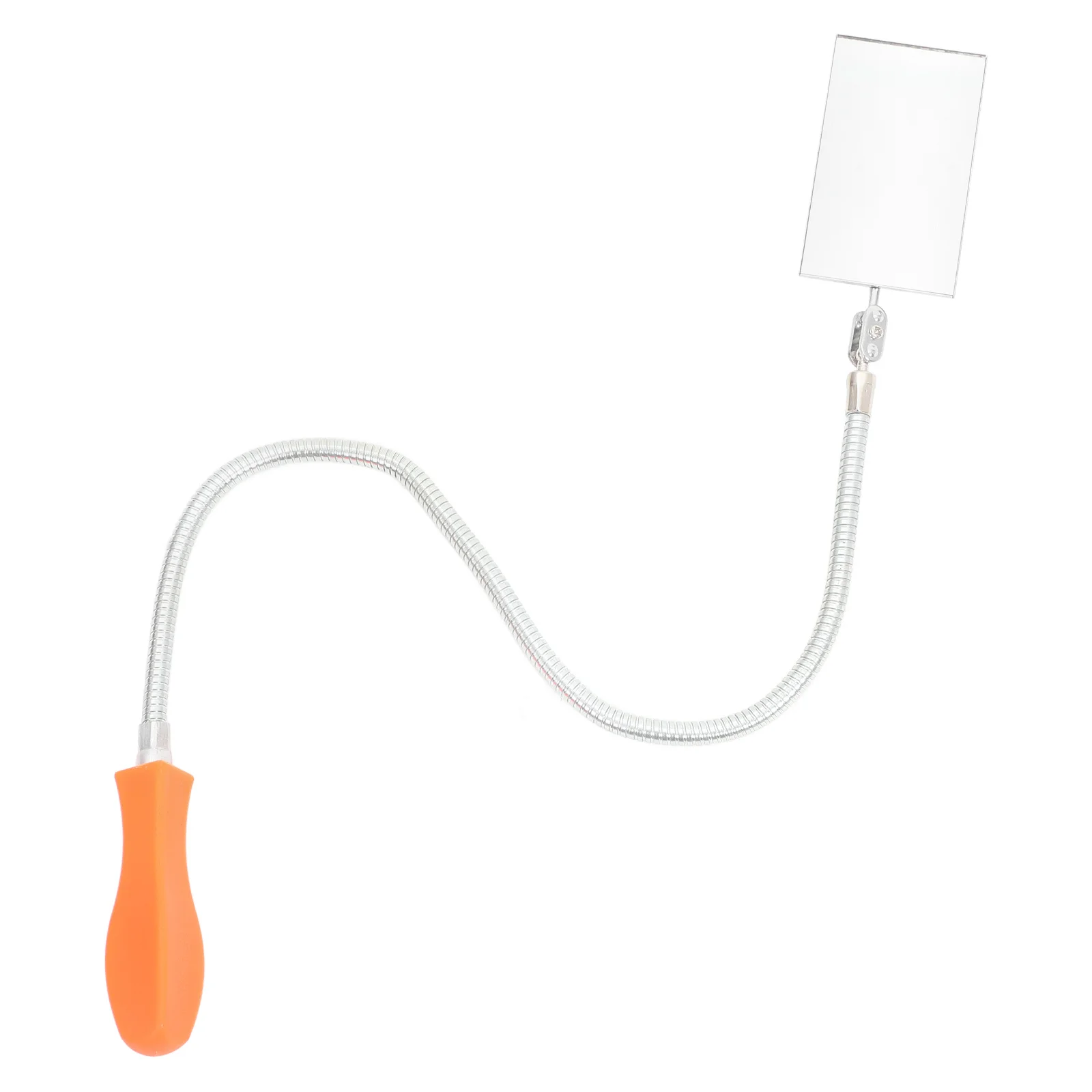 مرآة فحص تحت الجسم للسيارة 360 درجة قابلة للطي سطح عاكس مرن لإصلاح مقصورة المحرك للسيارات