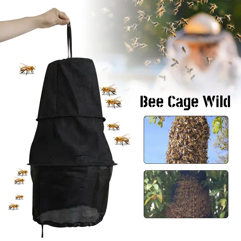 3 schichten Bee Käfig Swarm Falle Imker Werkzeug Swarming Catcher Wilden Bee Fang Box Imker Werkzeug Fang Bienenzucht Liefert