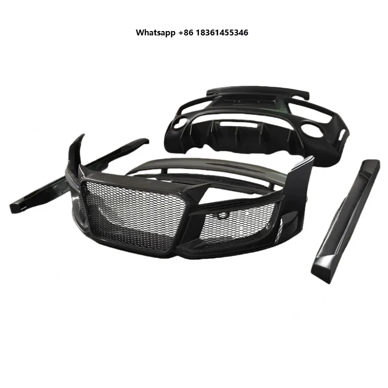 

For 2008-2015 R8 V10 Durable Premium Car Accessories Glass Fiber Rear Bumper