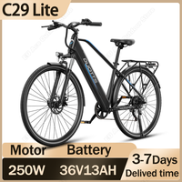DUOTTS C29 Lite Electric Bike 250W Motor 36V13AH Battery Double disc brake Electric Bicycle 27.5 Inch Puncture proof Tire E-bike
