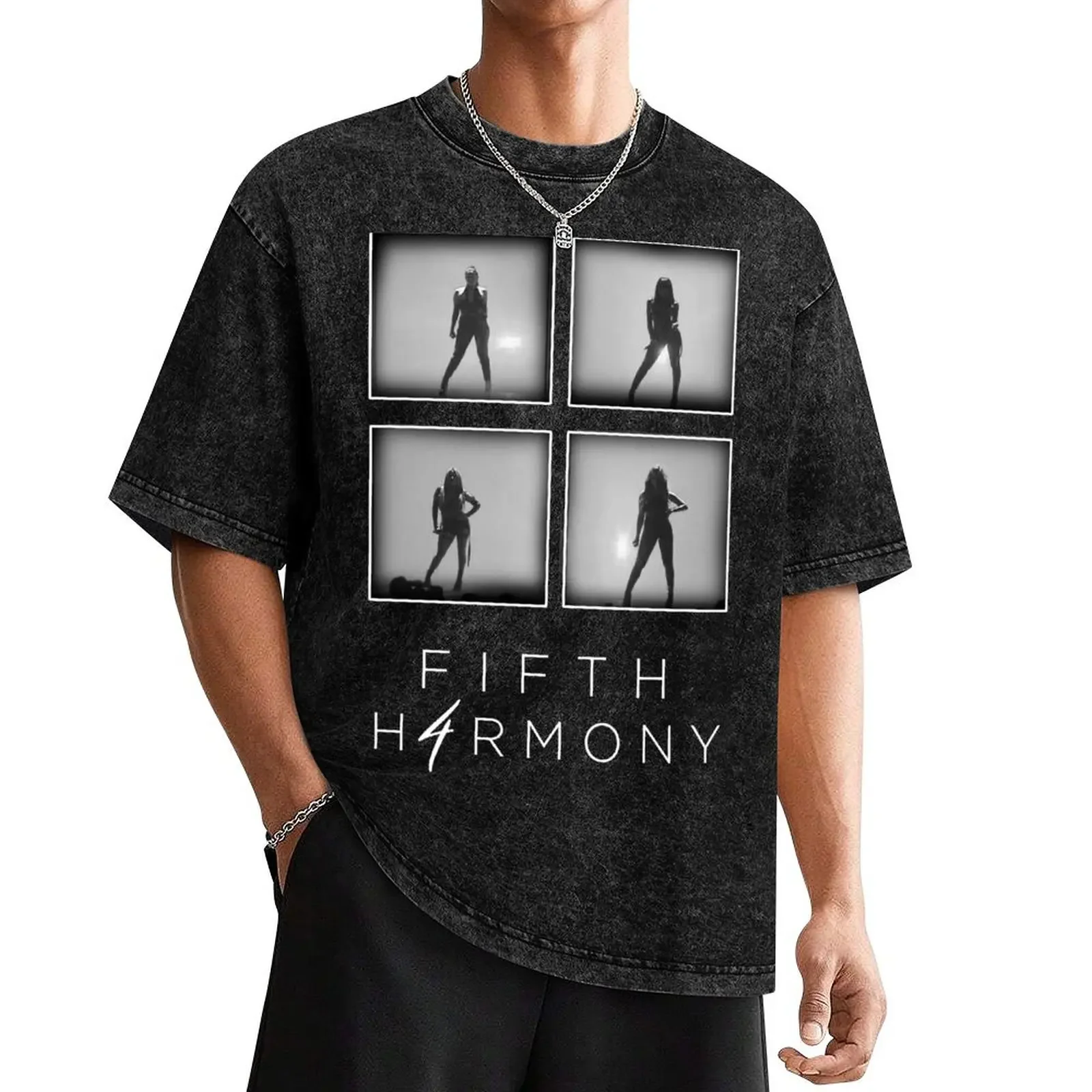 FIFTH H4RMONY T-Shirt summer clothes vintage graphic tee customizeds vintage clothes mens tall t shirts