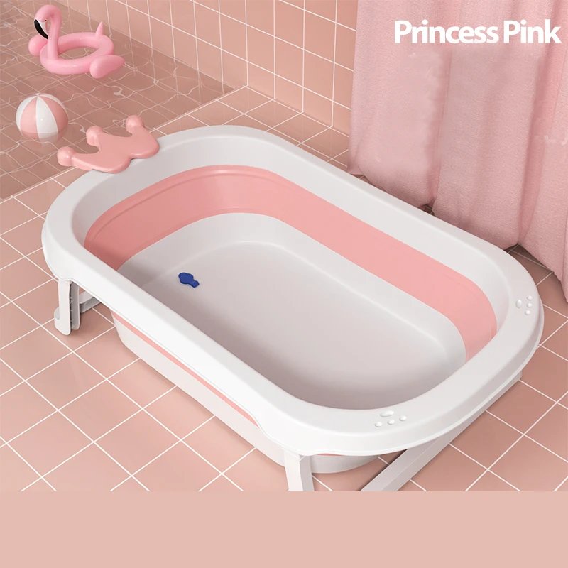 Baby bath tub tub baby foldable toddler sitting lying large bath tub children home newborn children supplies