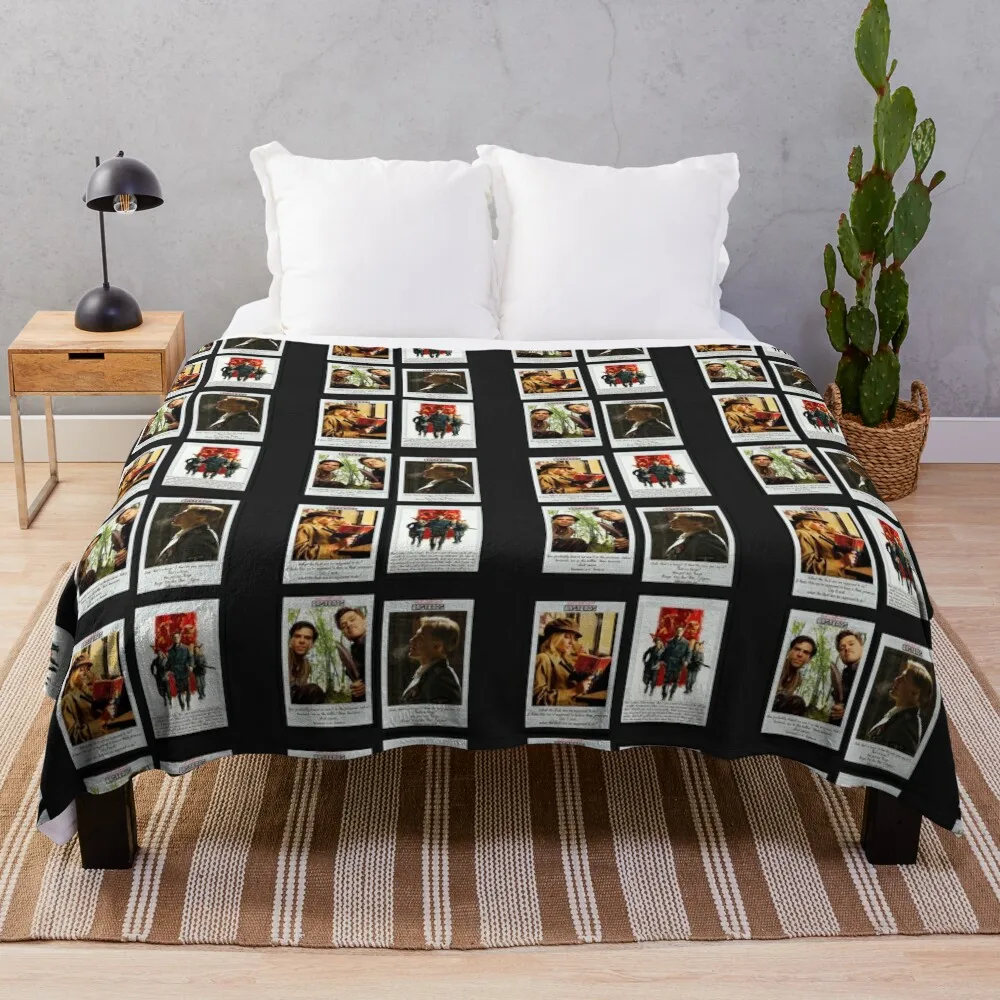 Inglourious Basterds HD Sticker Set / T Shirt Throw Blanket Furrys wednesday bed plaid Blankets