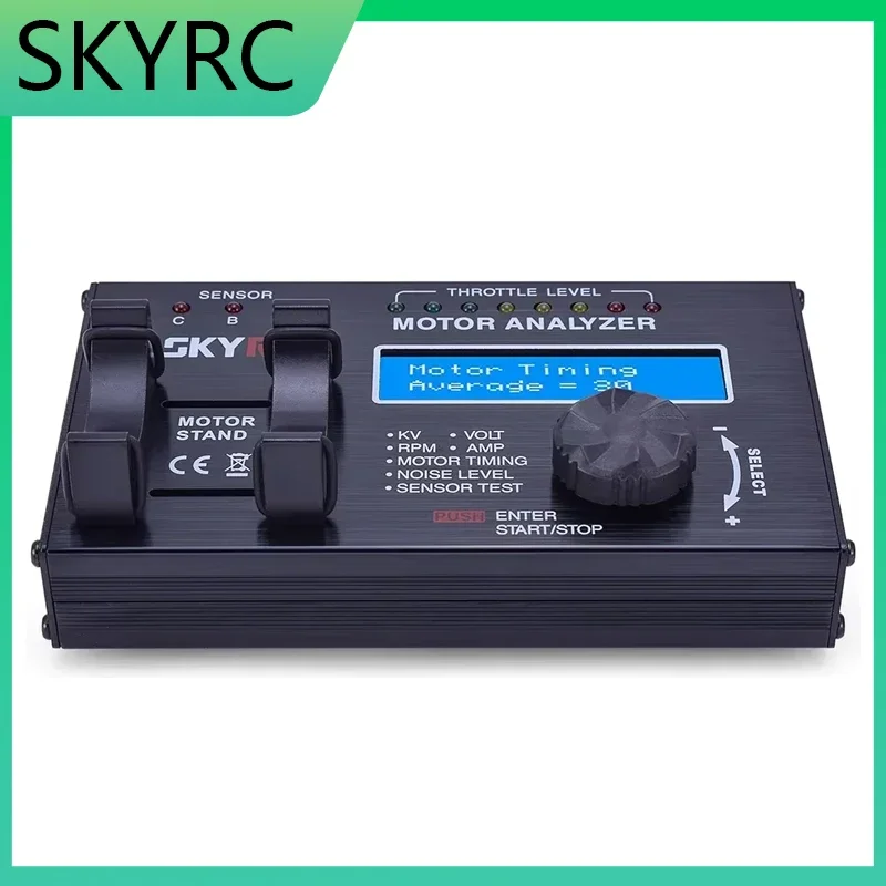 SKYRC Motor Analyzer BL Electric Brushless Motor Analyzer LCD Motor Tester with LCD Display Screen for RC Cars SK-500020
