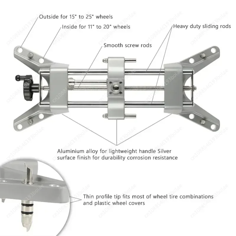 3D Wheel Alignment Machine Car Clamp fits 11-25