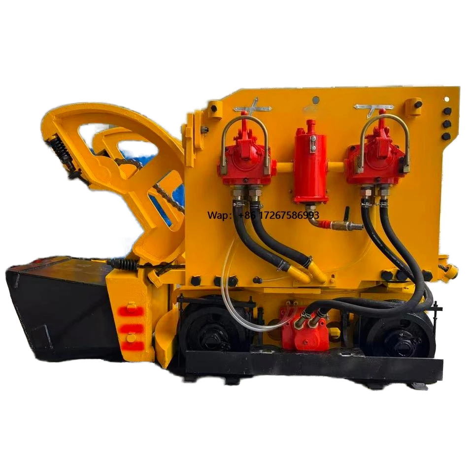 Compact Pneumatic Rock Loader Underground Mining Equipment Mini Excavator Skidsteer Mining Machinery for Tunnel and Gold Mining