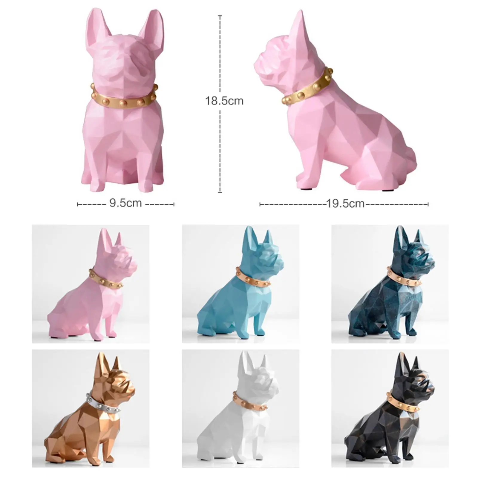 Cute Dog Piggy Bank Bull Dog Money Saving Box Pot Property Coin Storage Bank