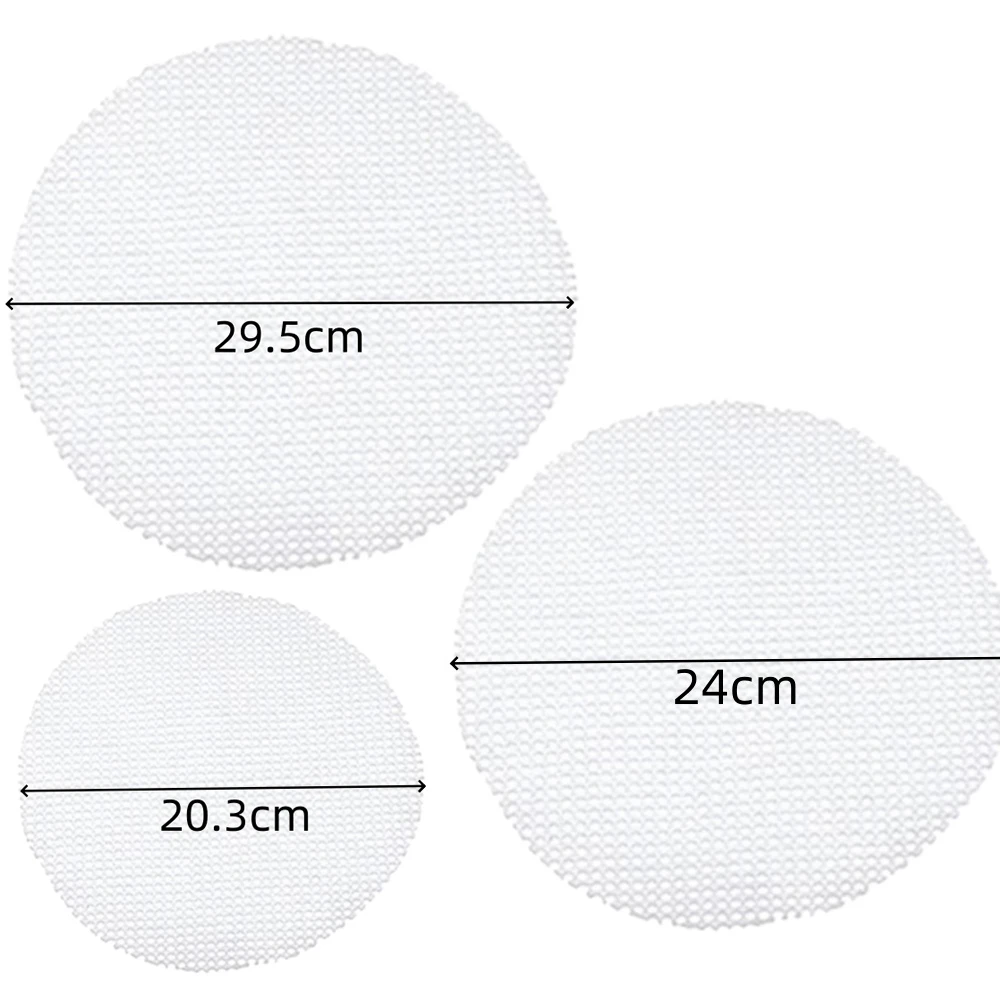 5Pcs Silikon Dampfer Pad Hohe Temperatur Widerstand Dampfer Tuch Wiederverwendbare Nicht-Stick Dampfer Liner Dim Sum Kochen Dampf matte – Detail 15
