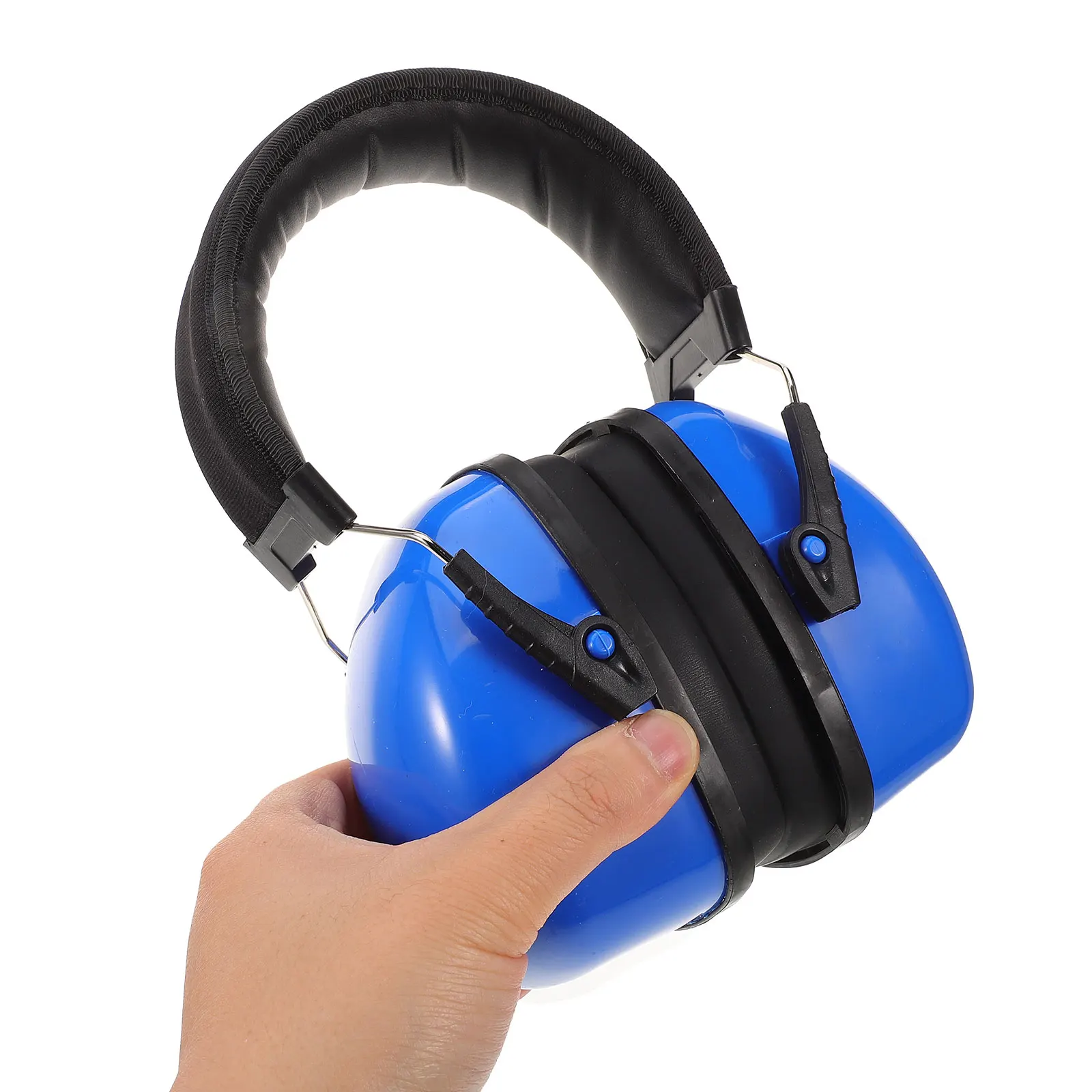 

Headphones Drummer Noise Canceling Cancelling Earmuffs Headsets Electronic Protection Noise-proof Blue Anti-noise Baby