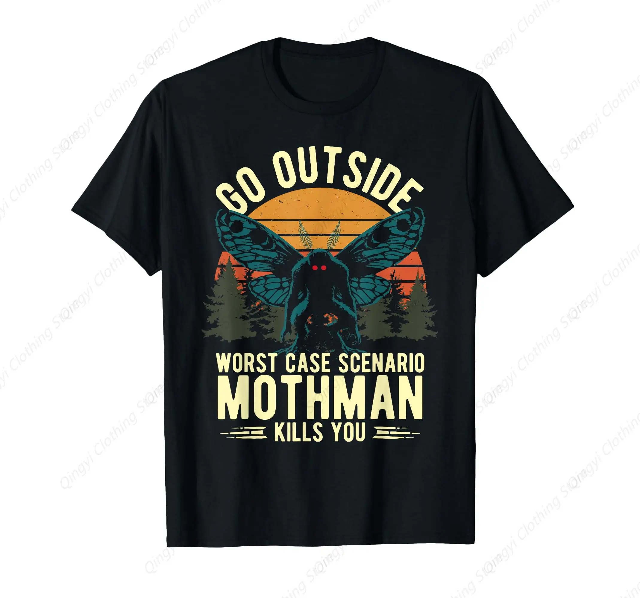 

Go Outside Worst Case Scenario Kills You Cryptids‘sT-Shirt