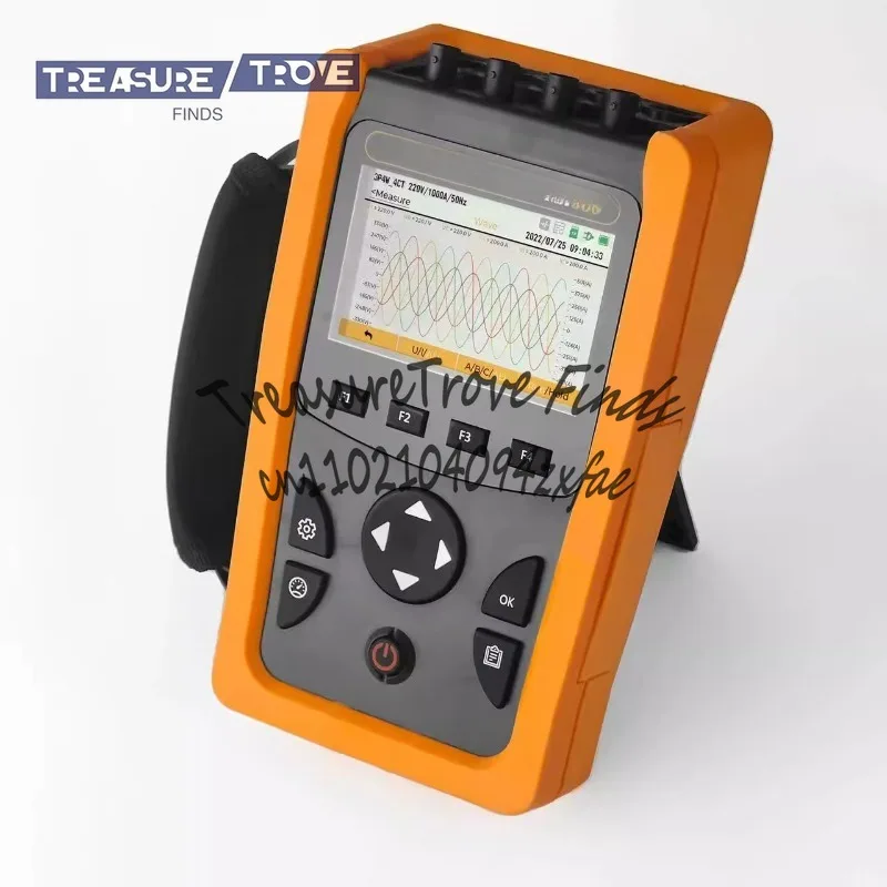 

Portable Electric Energy Meter 32GB Data Logger Waveform Graphics 3 Phase Power Quality Analyzer PLS-Mi550