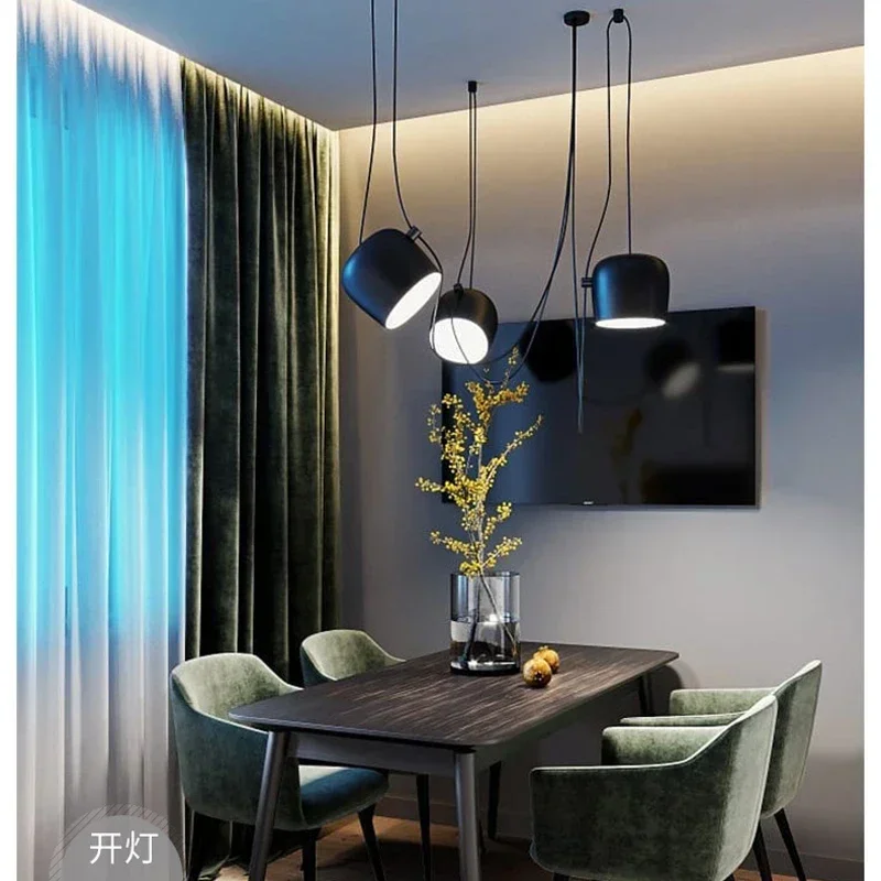 Modern Variable Spider Pendant Lights, Lustre para sala de jantar, Restaurantes, Cozinha Decoração interior, Luminária simples, Industrial, E27