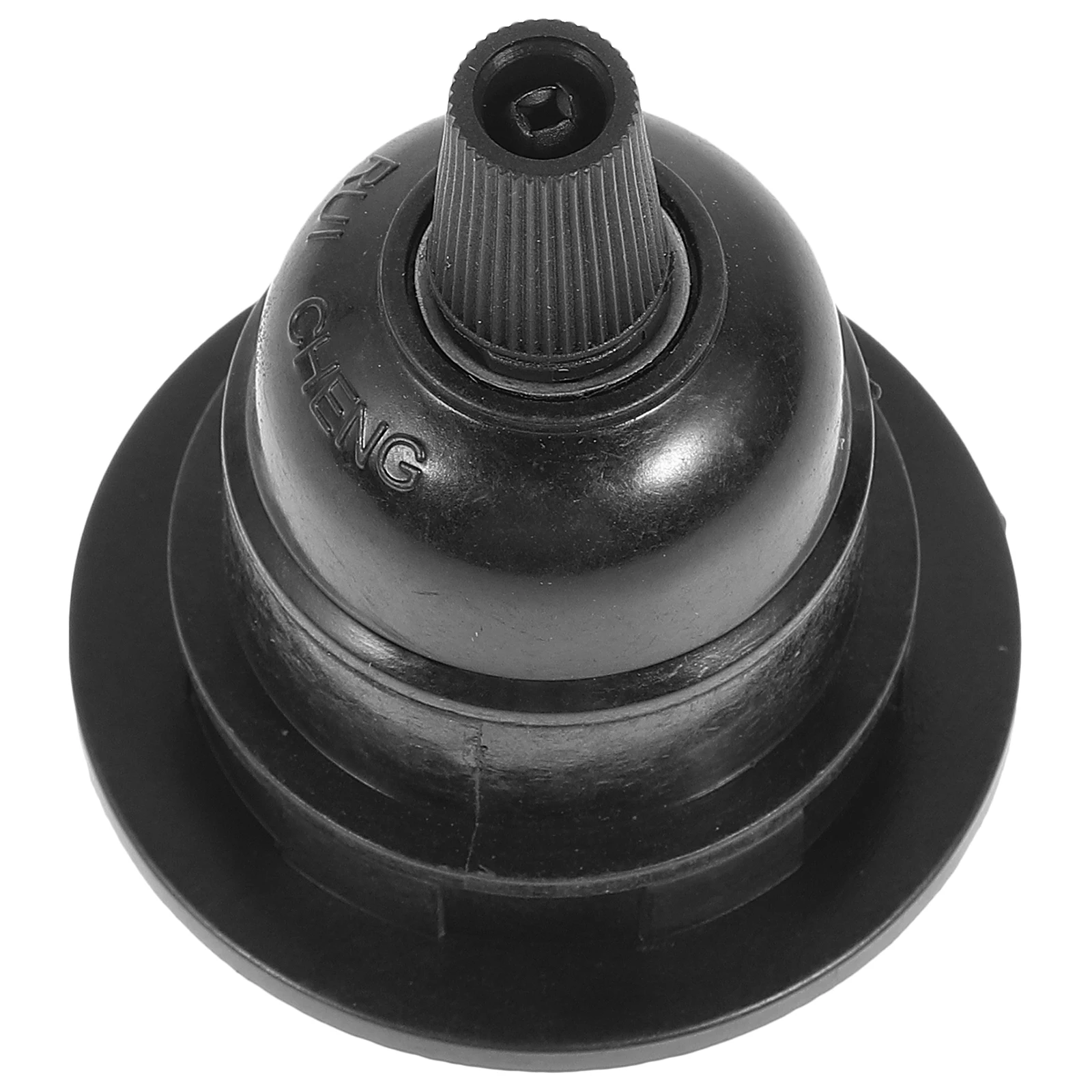 

Plastic E27 Screw Type Lamp Base with Removable Shade Collar for 250V Light Bulb Holder Pendant Fixture Vintage Black