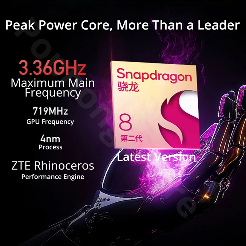 Imagem -04 - Pro Versão Global 5g 667 120hz Amoled 12 gb 1tb Snapdragon Gen Octa Core 50mp Câmeras Duplas Nubia-z50s