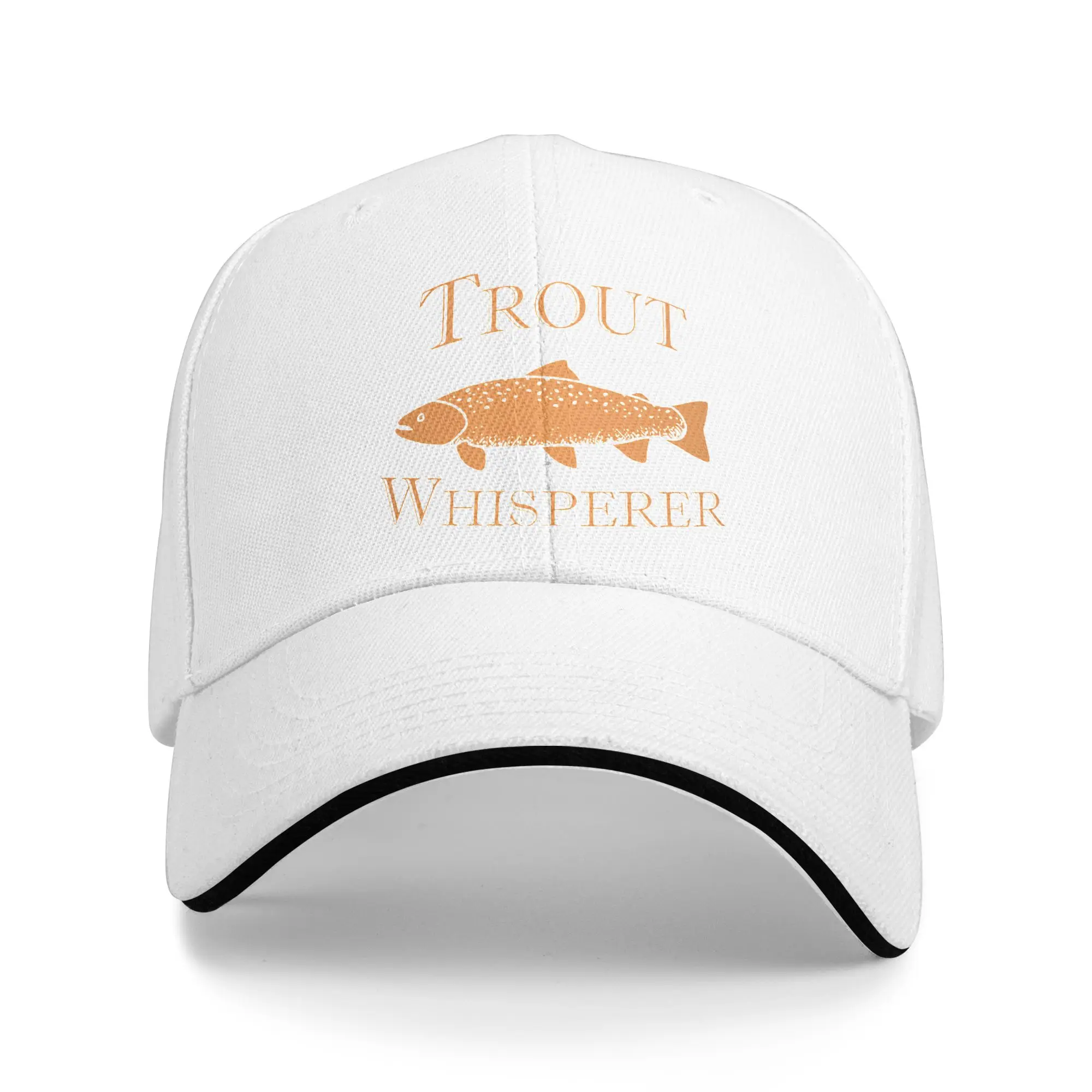 Hot Sale Trout Fishing Trout Whisperer product Baseball Cap  Portable Baseball Caps  Motorcycle Riding Baseball Caps