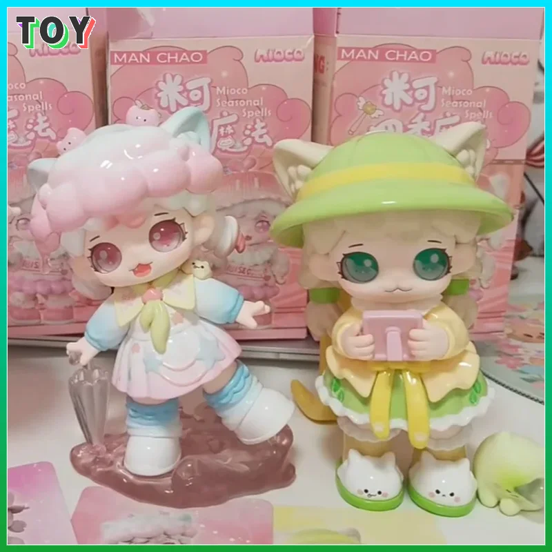 

Аутентичные Mioco Four Seasons Magic Series слепая коробка модная игрушка-компаньон дневник орнамент ручной работы подарок на день