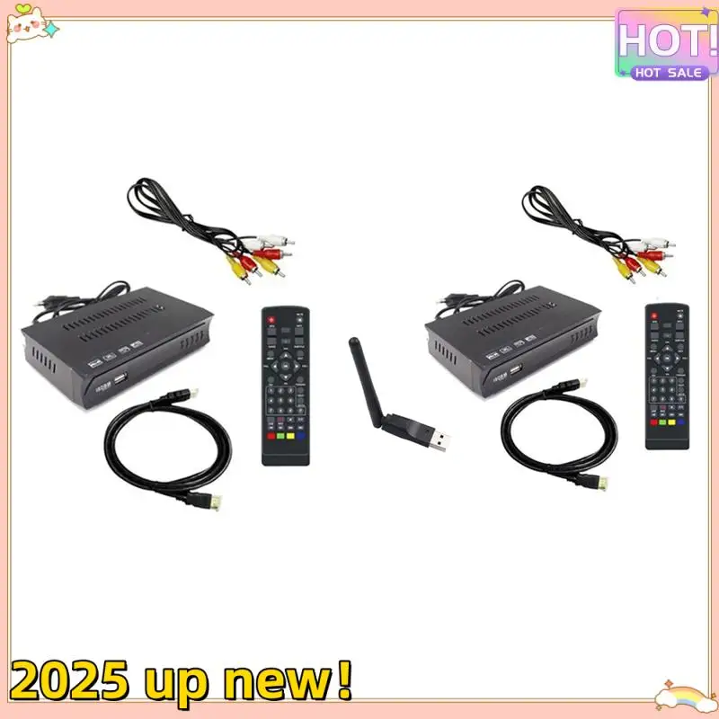 

L47A-ISDB-T 1080P HD Set Top Box Terrestrial Digital Video Broadcasting TV Receiver With Cable For Brazil/Chile EU Plug