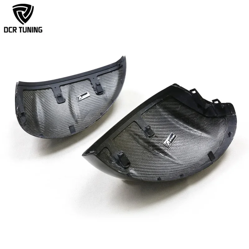 For Honda 11th Gen for Civic for Mugen Style Dry Carbon Fiber Mirror Cover Rearview shell Casing Turn Signal Cut