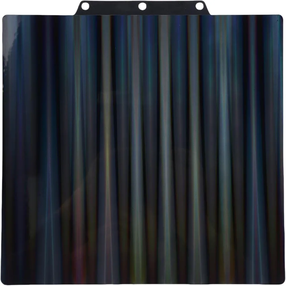 Dual Sided 3D Printing Platform Etched Patterns Rainbow Streak Flexible Build Plate No Magnetic Surface 235 x 235mm