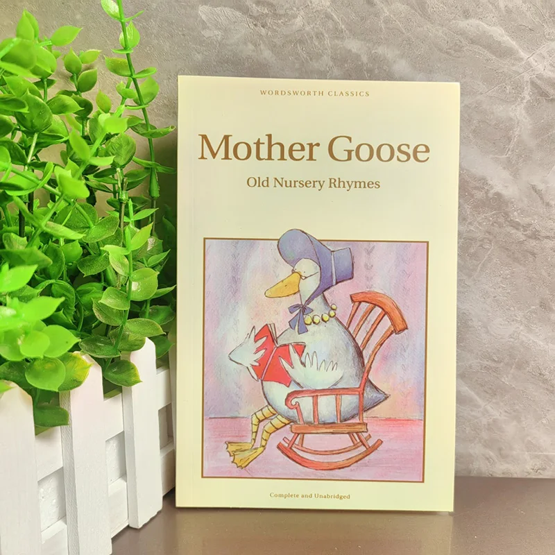 

Коллекция риммов для детской комнаты Mother Goose, английская версия, риммы для мамы Goose, старые детские книги, книги на английском языке Libros Livros