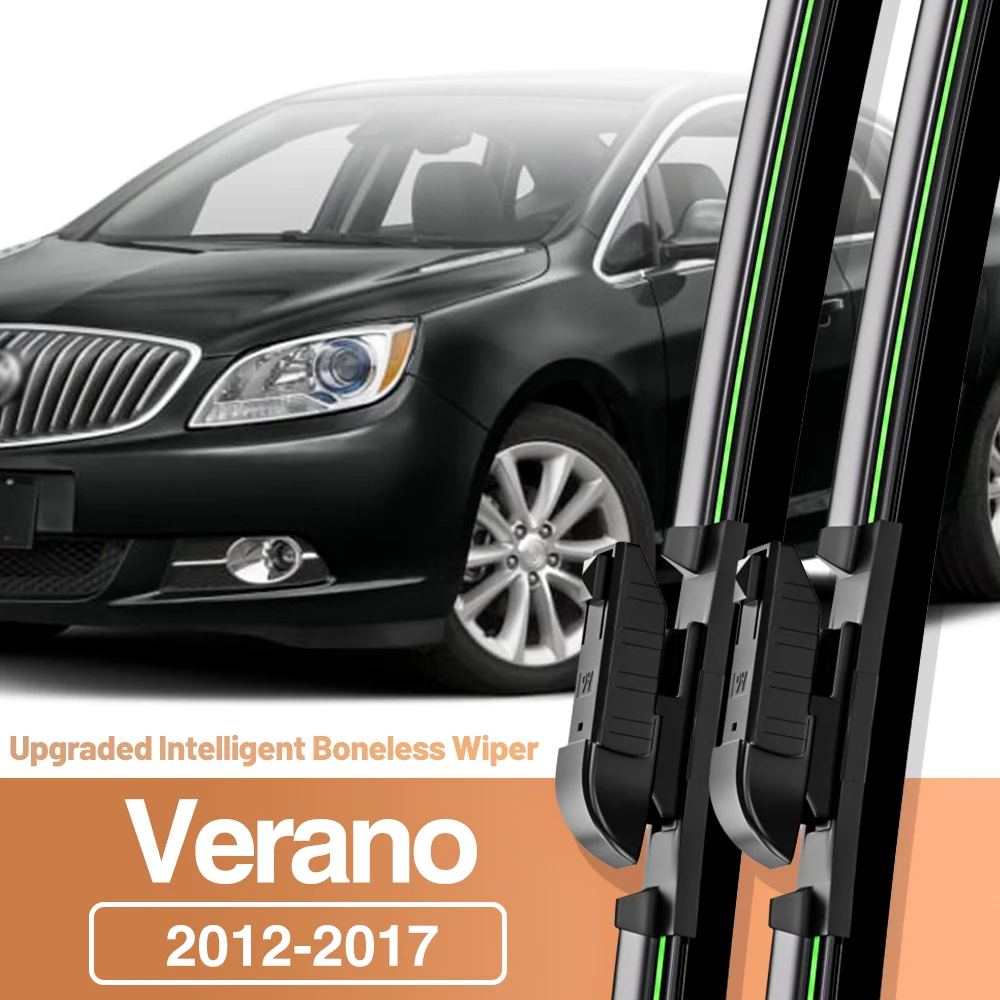 

2pcs For Buick Verano 2012-2017 Front Windshield Wiper Blades Windscreen Window Accessories 2013 2014 2015 2016