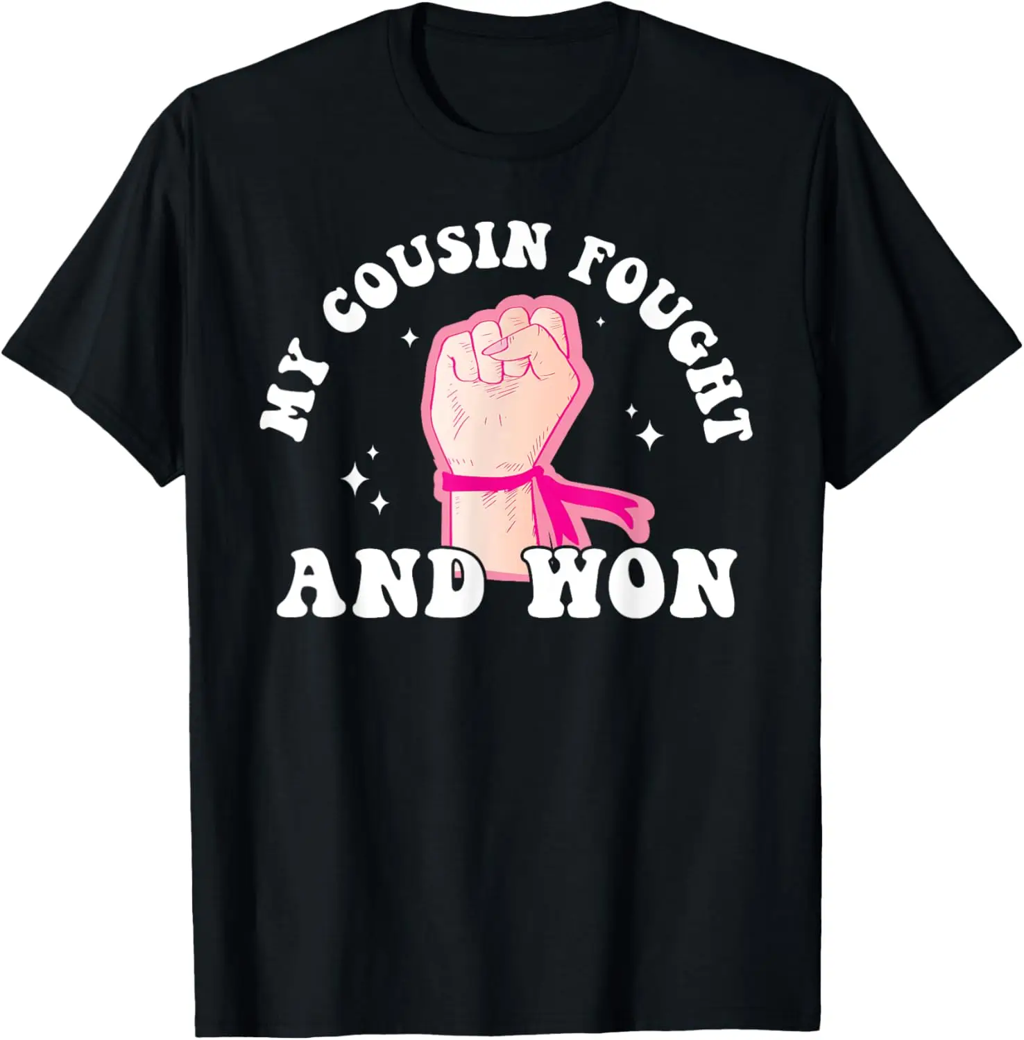 

Juniors breast cancer for my cousin breast cancer awareness T-Shirt