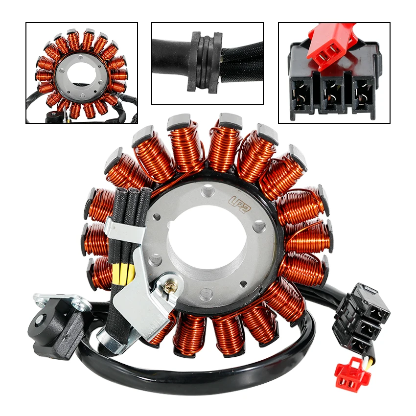 

OEM:31120-KVZ-632 31120-KVZ-631 Motorcycle Alternator Stator Coil For Honda NSS250 Forza 250 MF10 ABS NSS250S Forza 250 MF10