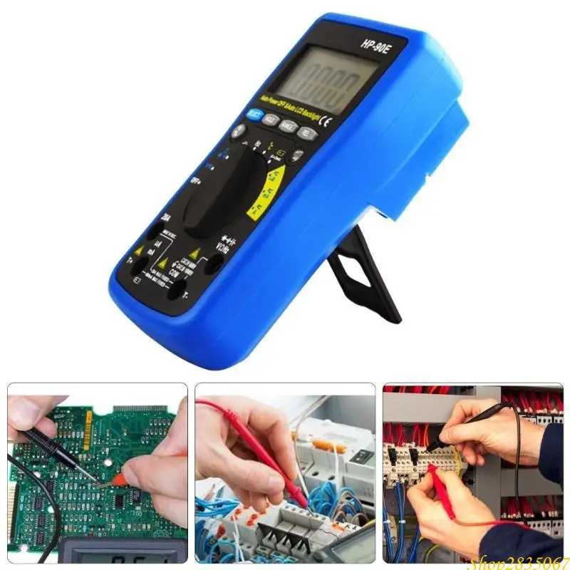Digital Multimeter Featuring Auto Ranging & Data Hold Functions Electronic Measuring Instrument Tool for Easy Operate 831F