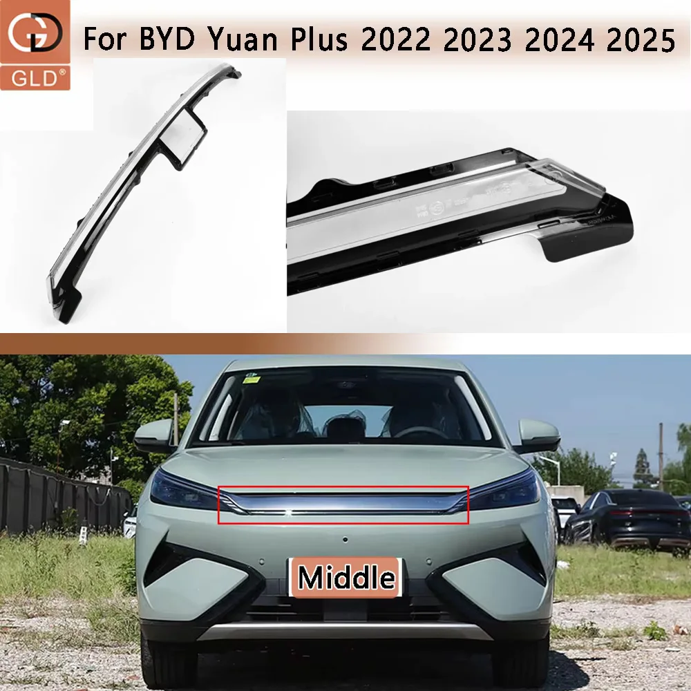 

For BYD Yuan Plus 2022 2023 2024 2025 Transparent Headlight Cover Lampshade Headlamp Lamp Shell Plexiglass Replace Original Lens