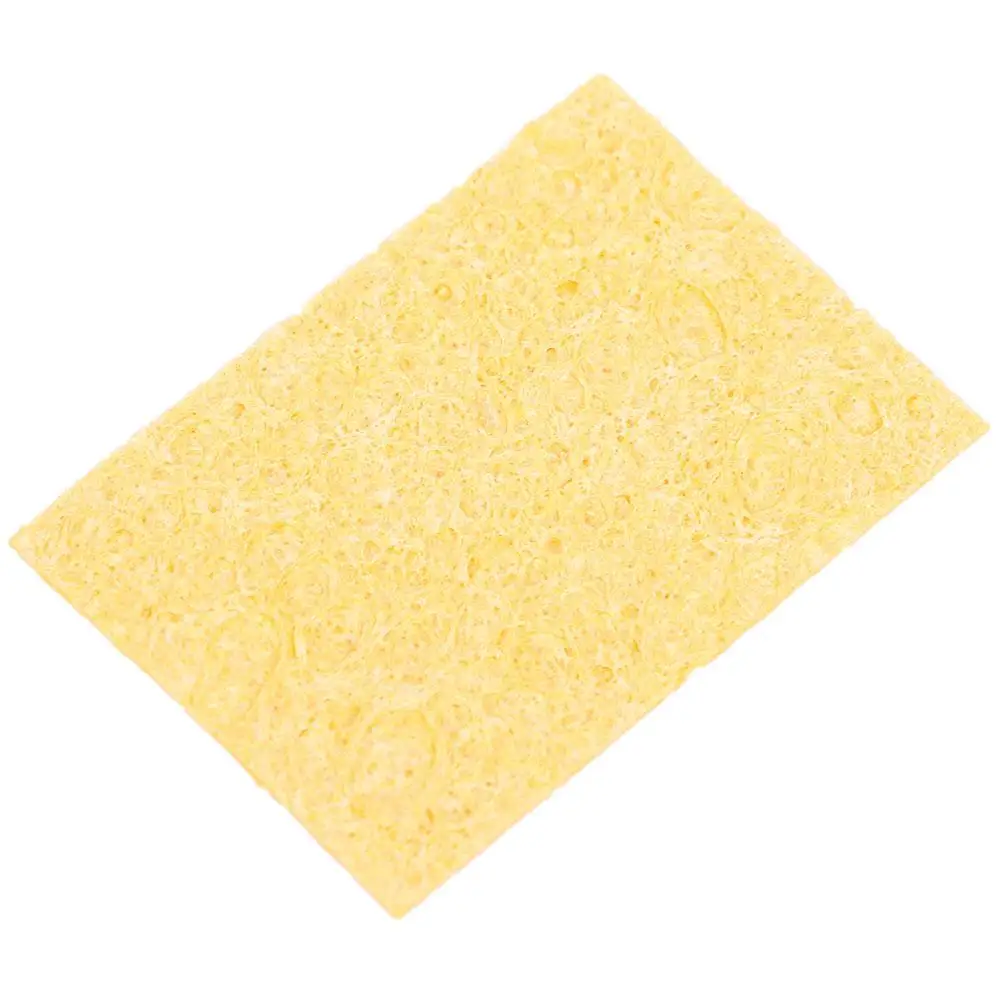 Yellow Enduring High Temperature Cleaning Sponge For Electric Welding Welding Accessories Soldering Tip Cleaner