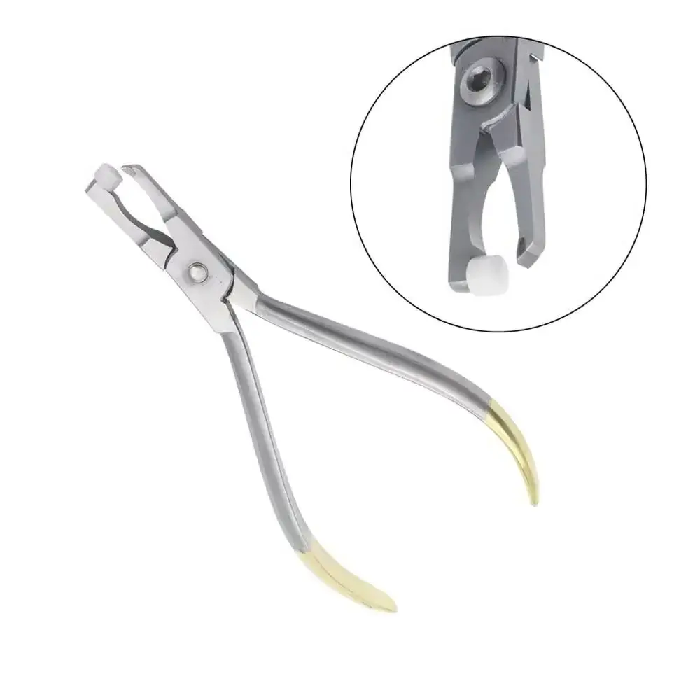 

Dental Orthodontic Bracket Remove Plier Forcep Dental Orthodontic Remover Instrument Long Head Dentist Tools