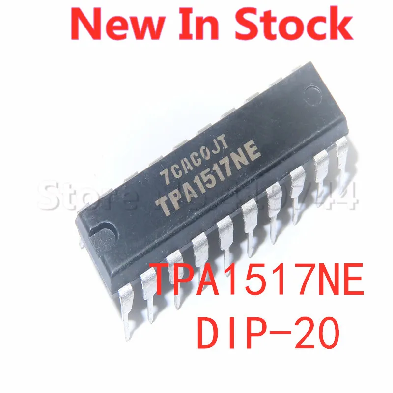 5 unids/lote 100% calidad TPA1517NE TPA1517 DIP-20 amplificador de audio LCD chip en línea en Stock nuevo Original
