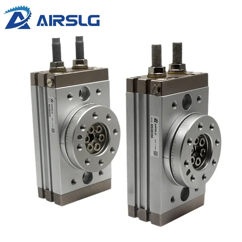 Pneumatic Rotary Cylinder Smc MSQB Adjustable Cylinder Rotary 0-190° Degrees MSQB10A MSQB20A MSQB30A MSQB50A MSQB20R MSQB30R