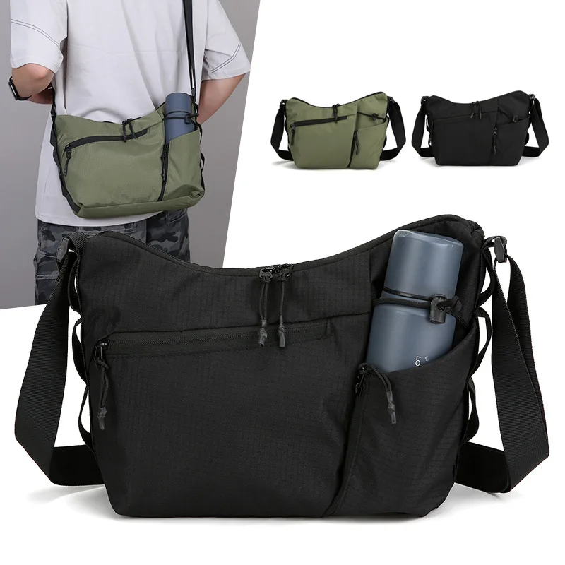 Multifunctional Lightweight Outdoor Hydration Single Shoulder Bag Hiking Cycling Water Bottle & Water Bladder Bag
