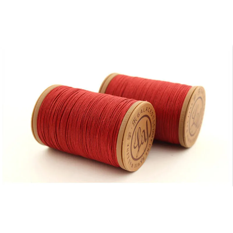 1Pcs 40 Colors 0.55mm Pure Natural Ramie Waxed Thread Leather Sewing Thread 70m Long