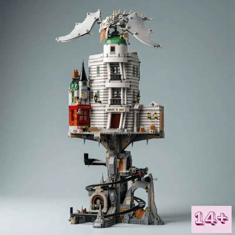 

2026 Mystical Vault Scene Building Blocks Build Educational Toy Decor Ornament Gift Idea For Adults Collection